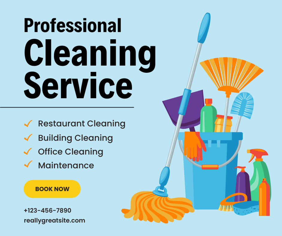 Professional Cleaning Service Promotion